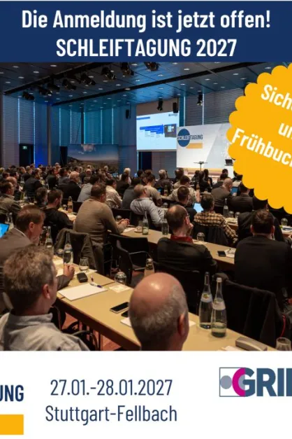 Die Anmeldung zur Schleiftagung 2027 ist eröffnet!