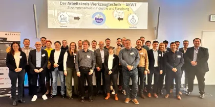Rückblick auf eine erfolgreiche Jahressitzung des Arbeitskreises Werkzeugtechnik (AKWT)